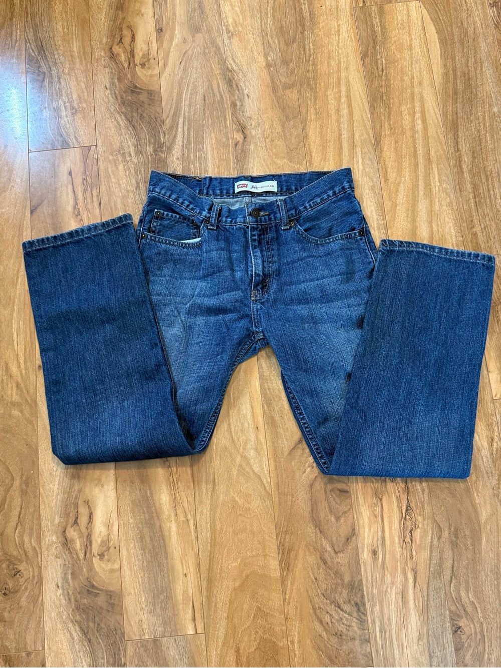 Levi's Kid’s  Dark Blue Straight Jeans 16 Regular